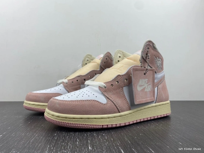 (Women's) Pink FD2596- High Jordan Washed Retro OG 1 789 Air Popular 0111